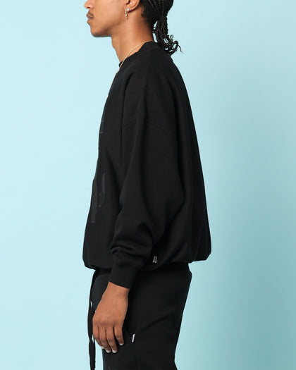 Carré Academy Oversized Crewneck Black