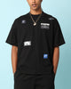 Carré Patchwork Oversized T-Shirt Black