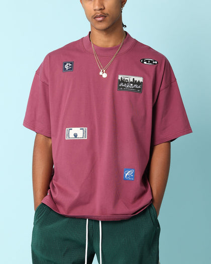 Carré Patchwork Oversized T-Shirt Port