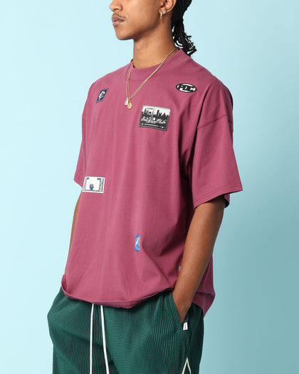 Carré Patchwork Oversized T-Shirt Port