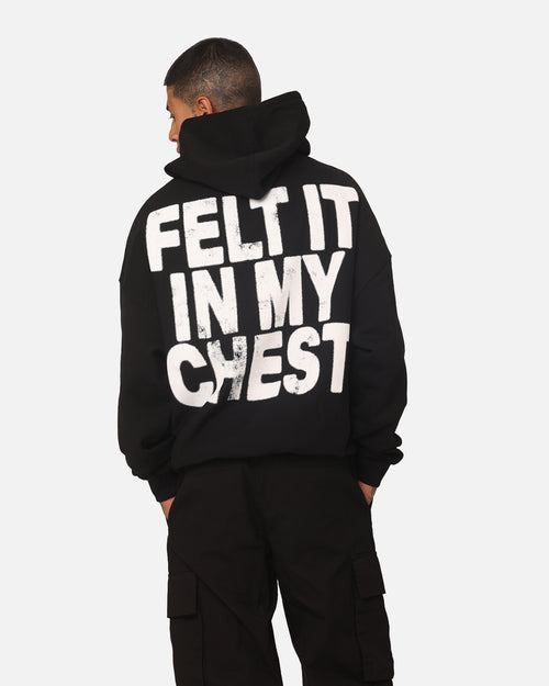 Loiter Ribcage Vintage Hoodie Black