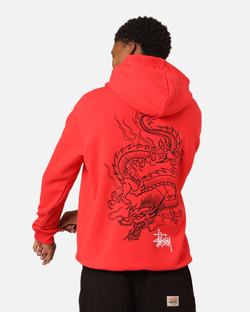 Stüssy Dragon Hoodie Pigment Red | Culture Kings