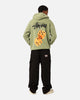 Stüssy Fuzzy Dice Fleece Hoodie Pigment Artichoke