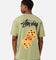 Stüssy Fuzzy Dice T-Shirt Pigment Artichoke