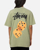 Stüssy Fuzzy Dice T-Shirt Pigment Artichoke