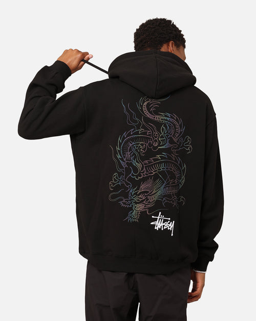 Stüssy UV Dragon Hoodie Pigment Black