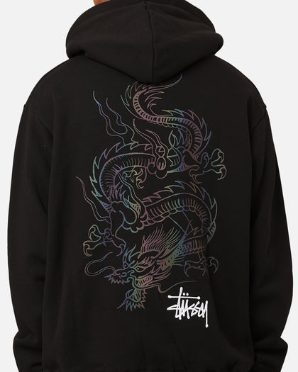 Stüssy UV Dragon Hoodie Pigment Black