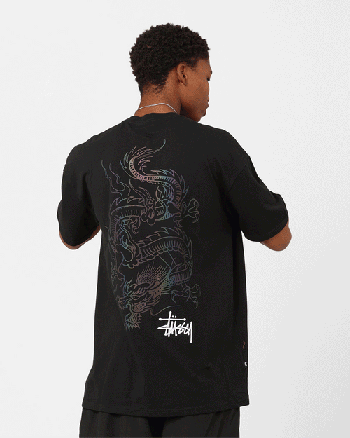 Stüssy UV Dragon T-Shirt Pigment Black