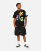 X-Large Flower And Peace T-Shirt Black