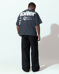 Loiter Flowerbed Box T-Shirt Charcoal