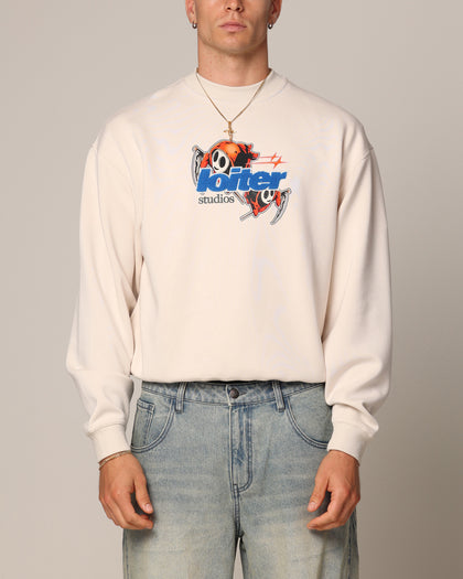 Loiter Elevate Crewneck Off White