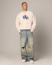 Loiter Elevate Crewneck Off White