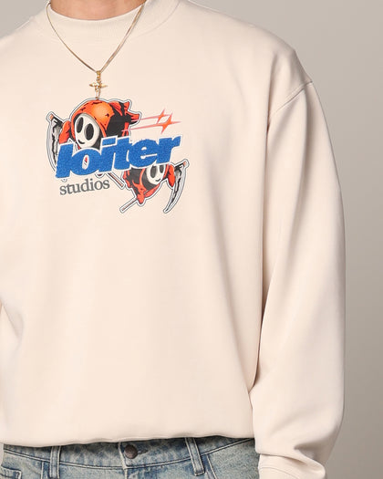 Loiter Elevate Crewneck Off White