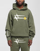 Loiter Hybrid Premium Hoodie Olive
