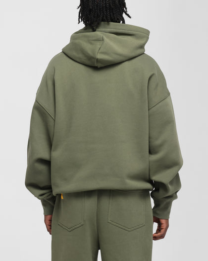 Loiter Hybrid Premium Hoodie Olive