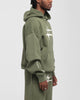 Loiter Hybrid Premium Hoodie Olive