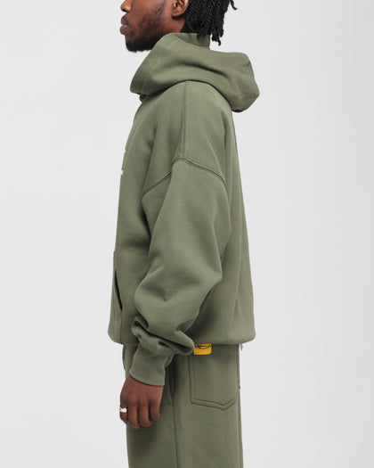 Loiter Hybrid Premium Hoodie Olive