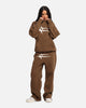 Loiter Hybrid Premium Hoodie Brown