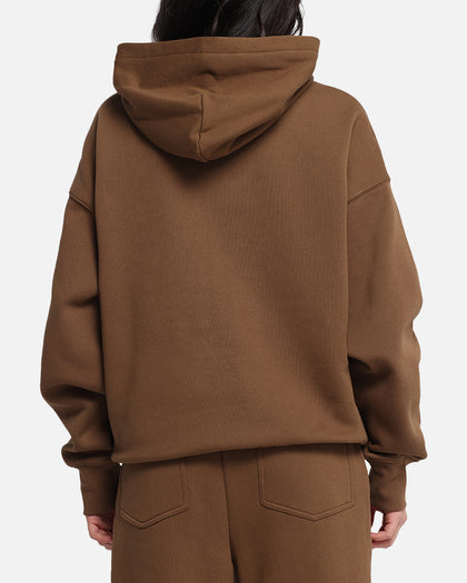 Loiter Hybrid Premium Hoodie Brown