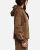 Loiter Hybrid Premium Hoodie Brown