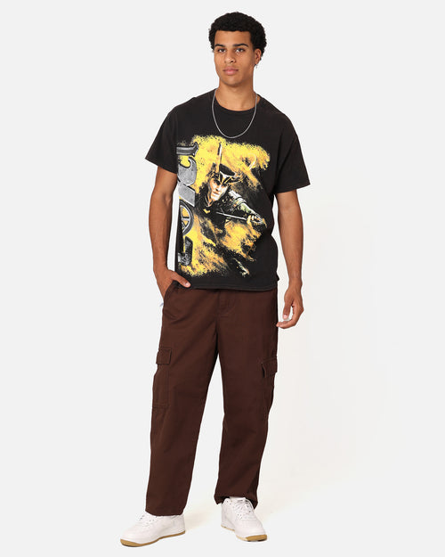 Marvel Loki Series Vintage T-Shirt Black Wash