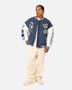 American Thrift X Warner Bros. 100 Years Varsity Jacket Blue/Cream
