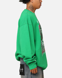 Mitchell & Ness South Sydney Rabbitohs 2014 Grand Final Crewneck Green