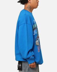 Mitchell & Ness New Zealand Warriors Inaugural Season Crewneck Blue