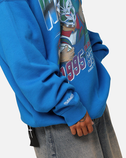 Mitchell & Ness New Zealand Warriors Inaugural Season Crewneck Blue