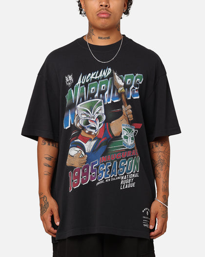 Mitchell & Ness New Zealand Warriors Inaugural Season T-Shirt Faded Black