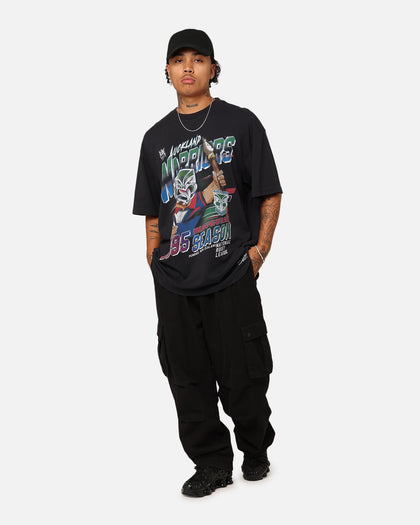 Mitchell & Ness New Zealand Warriors Inaugural Season T-Shirt Faded Black