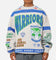 Mitchell & Ness New Zealand Warriors Team Crewneck Grey Marle