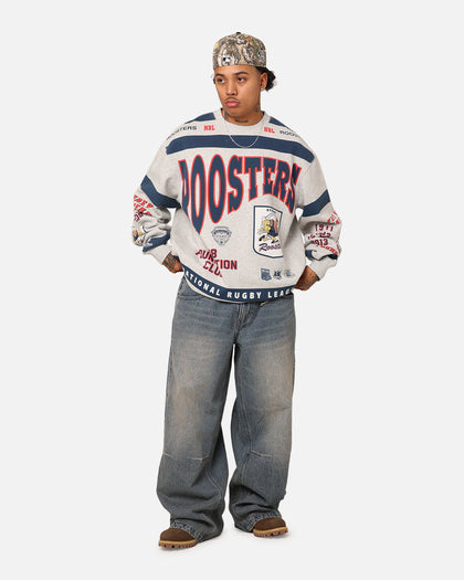 Mitchell & Ness Sydney Roosters Team Crewneck Grey Marle
