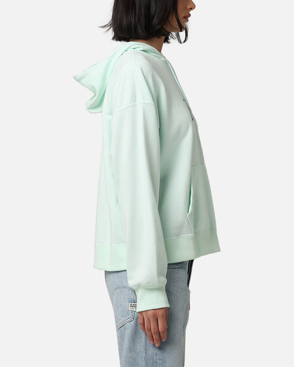 Jordan Women's Brooklyn Fleece Pullover Hoodie Barely Green/Jade Smoke