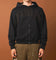 404 Bottom Zip Form Hoodie Black