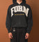 404 Bottom Zip Form Hoodie Washed Charcoal