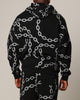 Saint Morta Chain Hoodie Black/Black