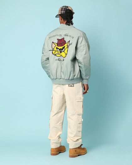 Carré Big Cat Bomber Jacket Green
