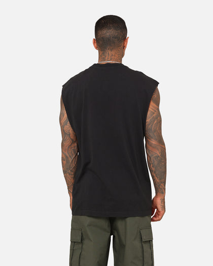 Mitchell & Ness Oakland Raiders Vintage Muscle T-Shirt Faded Black