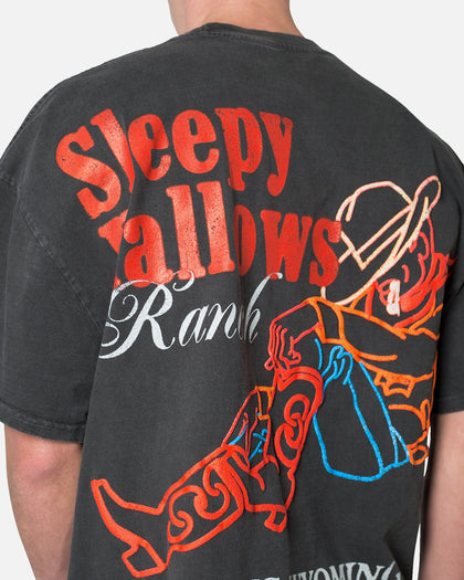 MNML Neon Cowboy T-Shirt Washed Black