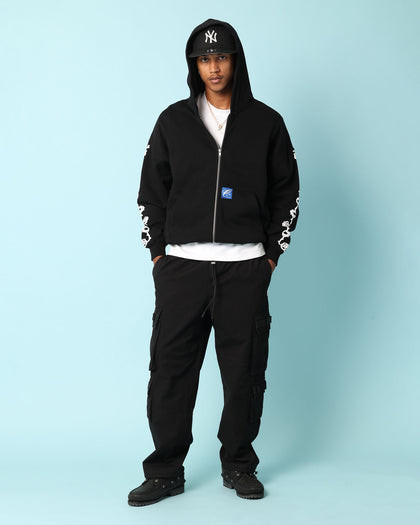 Carré Rosebowl Zip Up Hoodie Black
