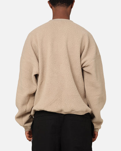 Nike Sherpa Winter Crewneck Khaki/Light Orewood