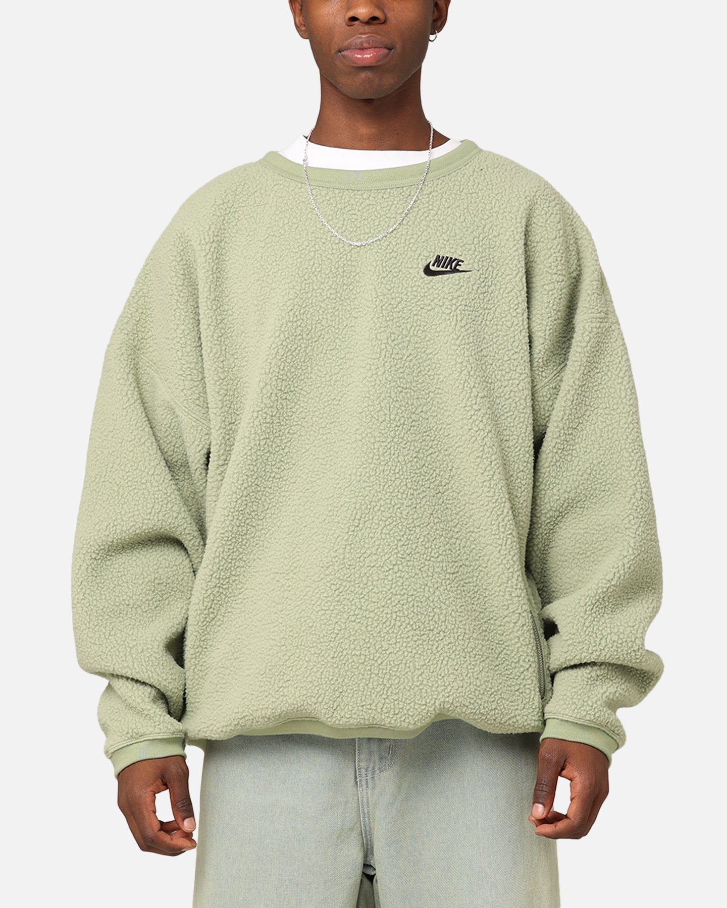 sherpa nike pullover