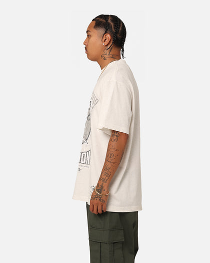 Mitchell & Ness Las Vegas Raiders Shield T-Shirt White Marle