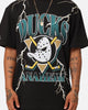 Majestic Athletic Anaheim Ducks Team Lightning Helmet T-Shirt Black