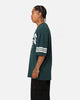 Majestic Athletic Philadelphia Eagles Vintage Sport Striped Sleeve T-Shirt Faded Teal
