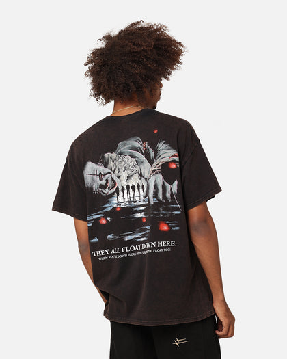 Goat Crew X Warner Bros. Entertainment Pennywise Face Vintage T-Shirt Black Wash