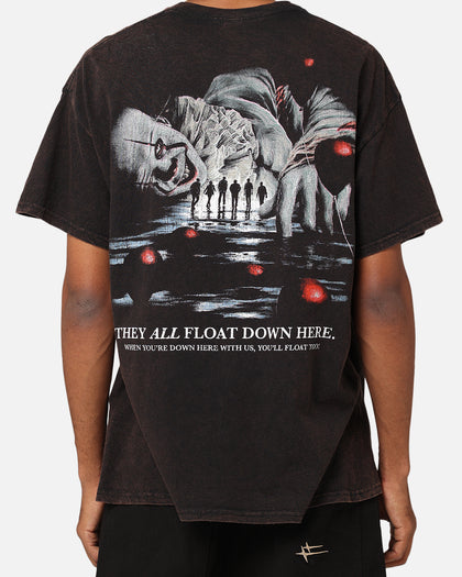 Goat Crew X Warner Bros. Entertainment Pennywise Face Vintage T-Shirt Black Wash