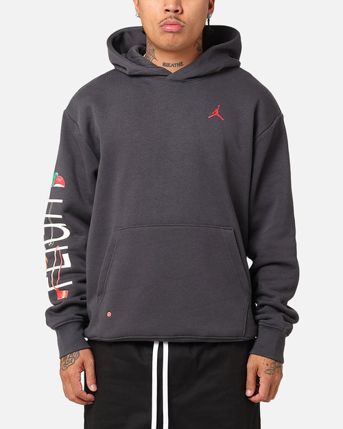 Jordan Artist Series By Darien Birks Fleece Hoodie Black/Dark Smoke Grey