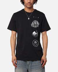 Jordan Brand Logo Stack T-Shirt Black/White